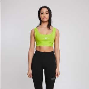 Creo studios cyber green crop top